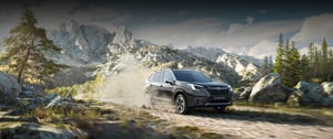 Subaru Forester in den Bergen
