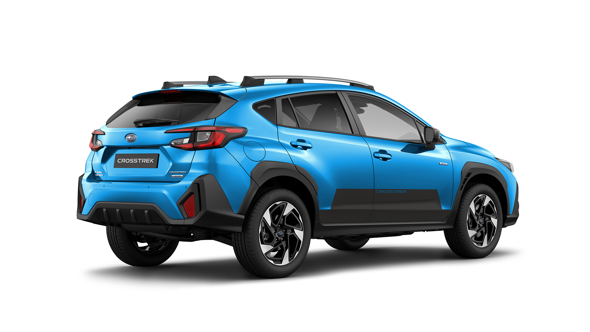 Crosstrek Sonderedition Heckansicht in blau