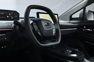 Subaru Uncharted Interieur aus Fahrerperspektive