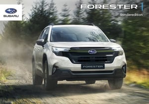 Forester Exclusive Cross Modellprospekt Cover