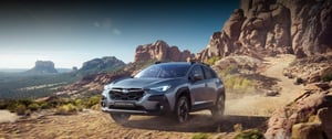 Subaru Crosstrek in den Bergen