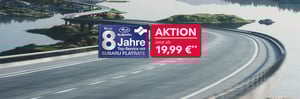 Subaru Flatrate Aktionsteaser mit geschwungener Brücke im Hintergrund