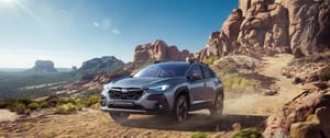 Subaru Crosstrek in den Bergen