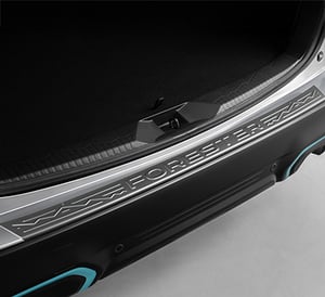 Stoßfängerschutzleiste aus Kunststoff in schwarz