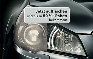 Aktionsteaser für After Sales Kampagne